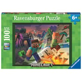 Produkt miniatyrebild Ravensburger Puzzle Monster Minecraft puslespill