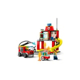 Produkt miniatyrebild LEGO® City Brannstasjon og brannbil 60375