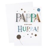 Produkt miniatyrebild Kort Hipp hipp hurra Pappa
