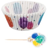 Produkt miniatyrebild Muffinsform-kit Ballong 24pk