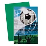 Produkt miniatyrebild Innbydelseskort Fotball 8pk