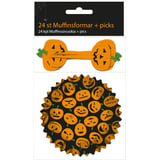 Produkt miniatyrebild Halloween muffinsformer 24pk