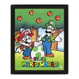 Produkt miniatyrebild Super Mario World 3D plakat