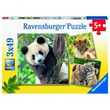 Produkt miniatyrebild Ravensburger Panda/Løve/Tiger puslespill