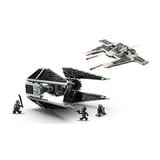 Produkt miniatyrebild LEGO® Star Wars™ Mandaloriansk Fang-stjernejager mot TIE Interceptor™ 75348