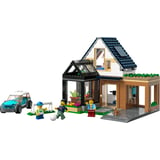 Produkt miniatyrebild LEGO® City Hus og elbil 60398