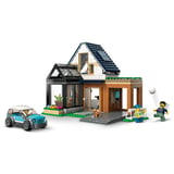 Produkt miniatyrebild LEGO® City Hus og elbil 60398