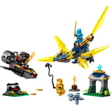 Produkt miniatyrebild LEGO® NINJAGO® Nya og Arins drageungekamp 71798