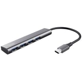 Produkt miniatyrebild Trust Halyx USB-C til 4 Port USB-A 3.2 Gen1 Hub