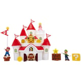 Produkt miniatyrebild Nintendo Super Mario Deluxe Mushroom Kingdom Castle - lekesett med slott og figurer