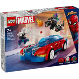 Produkt miniatyrebild LEGO® Marvel Spider-Mans racerbil og Venom Green Goblin 76279
