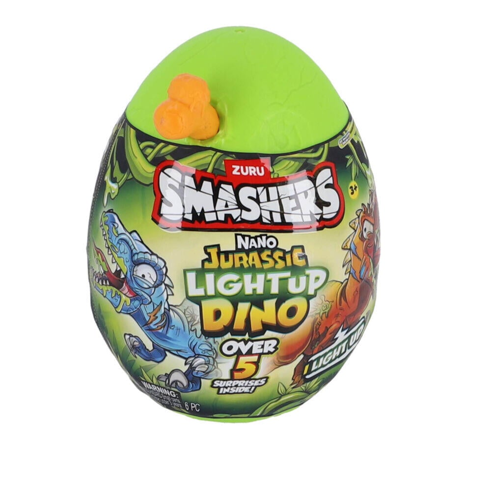 Smashers Nano Jurassic Light-Up Dino S1 overraskelsesegg
