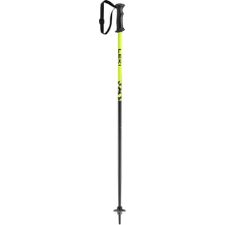 Leki Alpine Poles Rider 23/24, alpinstav, junior Black-Neon
