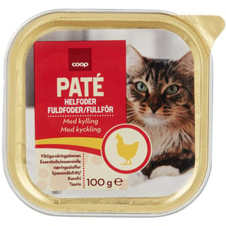 Coop Catz Kylling Pate 100g