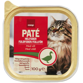 Coop Catz Vilt Pate 100g