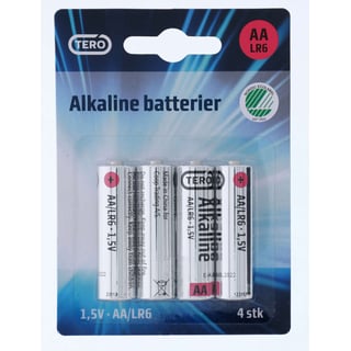 Tero AA batterier 4pk
