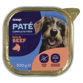 Coop Dogz Storfe Pate 300g