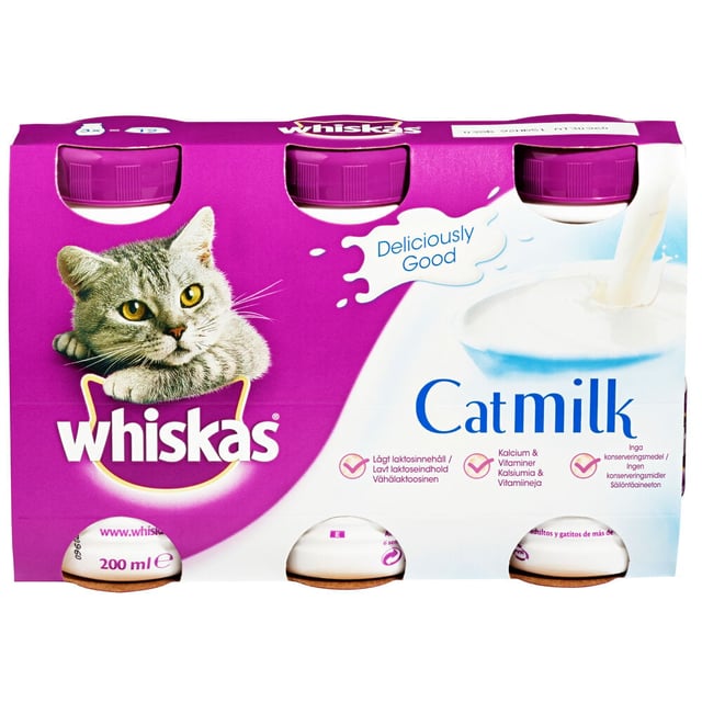 Whiskas® Catmilk 200ml 3pk