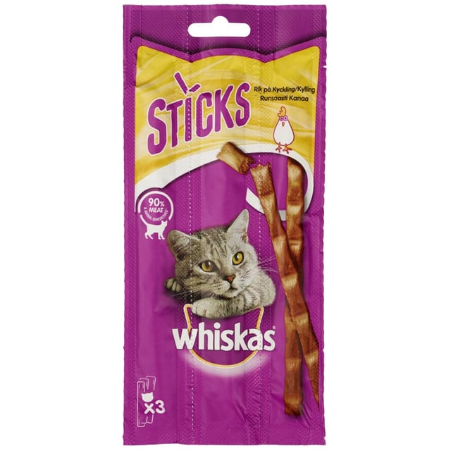 Whiskas® Sticks Kylling 18g