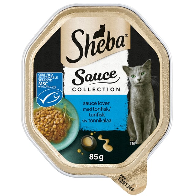 Sheba® Sauce Lover Tunfisk 85g
