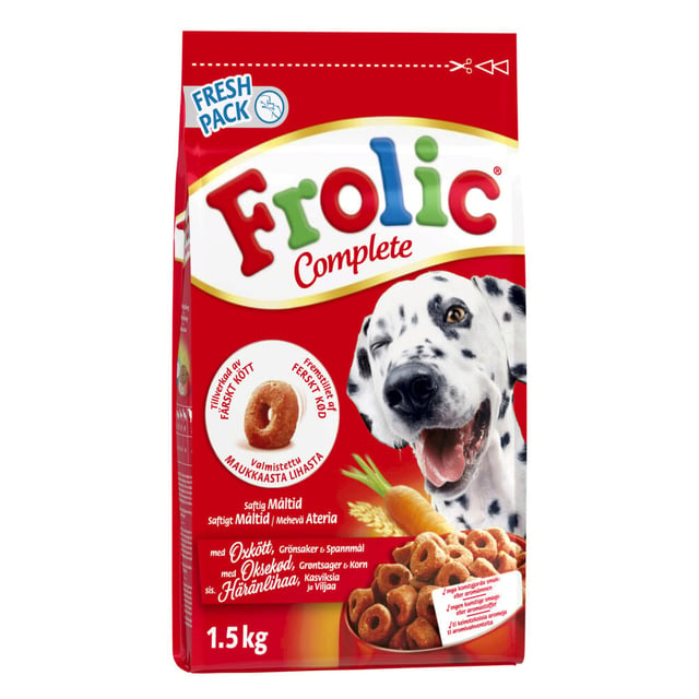 Frolic® med Oksekjøtt 1,5kg