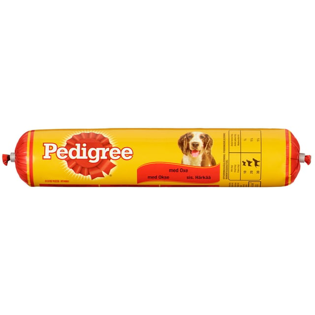 Pedigree® Pølse med Oksekjøtt 500g