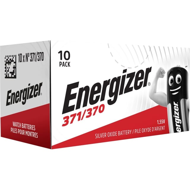 Energizer® Silver Oxide 371/370 batteri