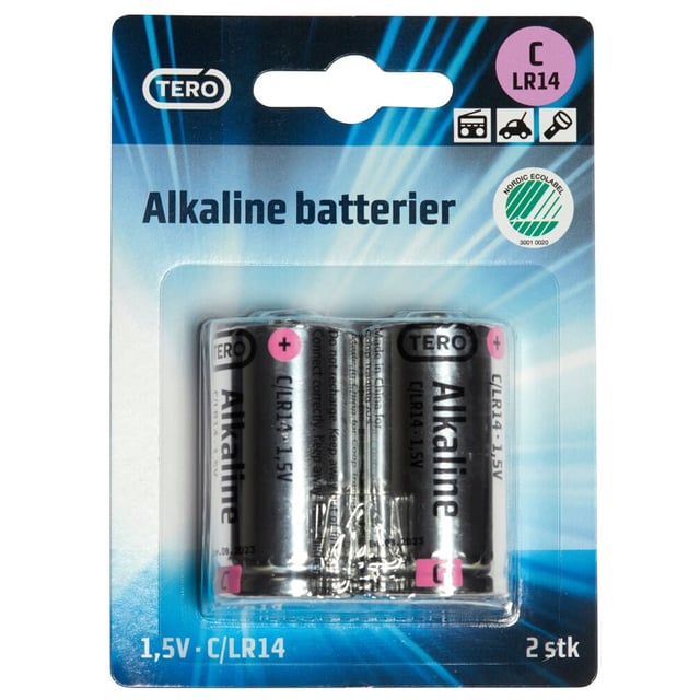 Tero batterier C LR14