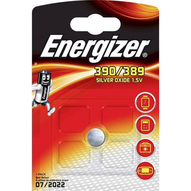 Energizer®390-389 SIL OXI 390-389 1PK