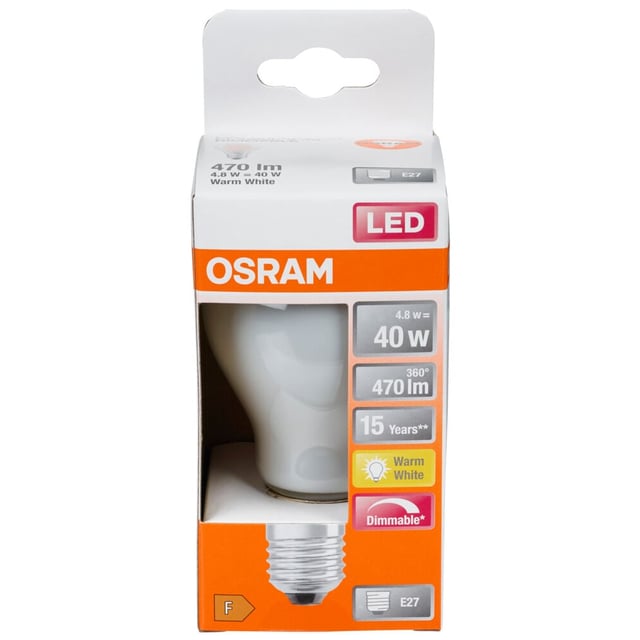 Osram LED Retrofit Classic A dimbar pære