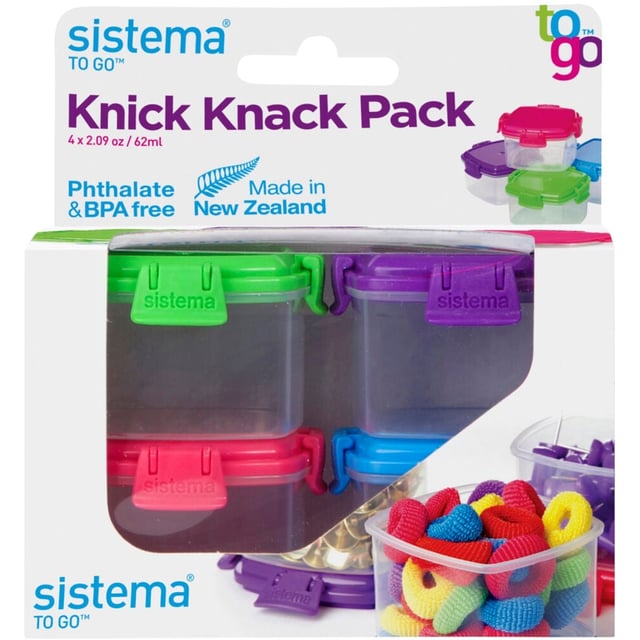 Sistema® to go Knick Knack Pack 4stk