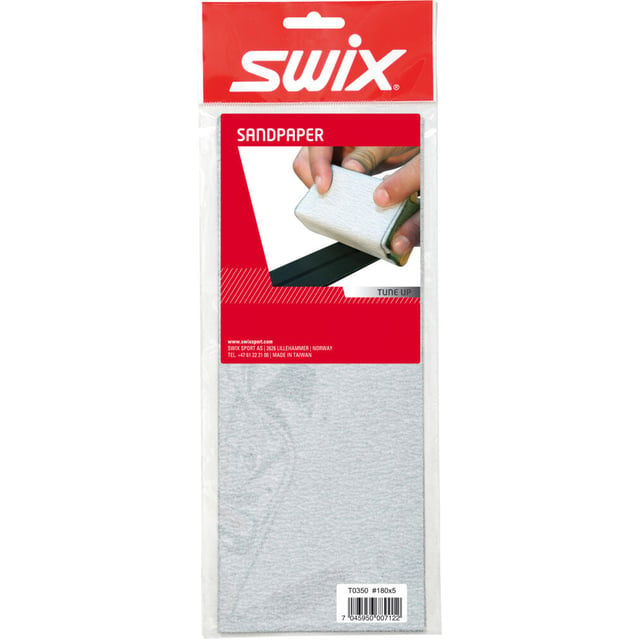 Swix sandpapir #180 5 stk
