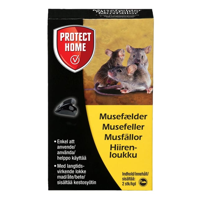 Protect Home Snap plast musefelle