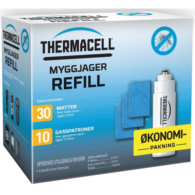 ThermaCELL R10 refill myggjager 10 pk