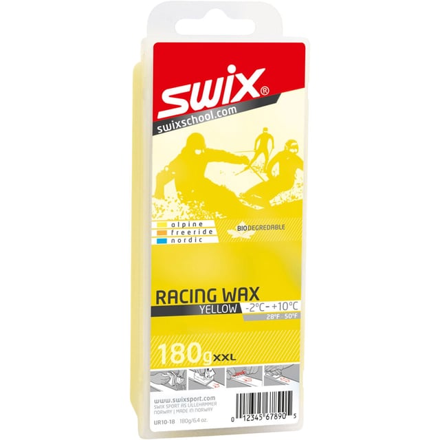 Swix Yellow Bio Racing wax 180 g