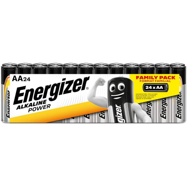 Energizer® AA batterier classic 24 pk.