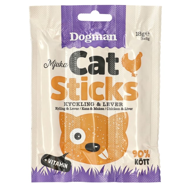 Cat Sticks Kylling/Lever
