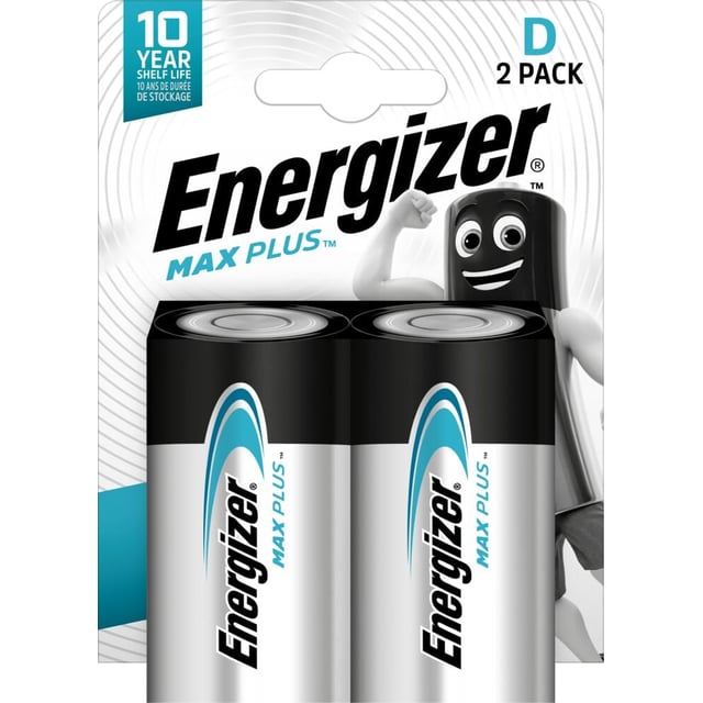 Energizer® Max Plus D-batterier