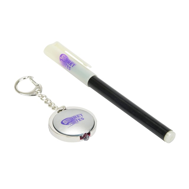 Magisk penn og UV-lys