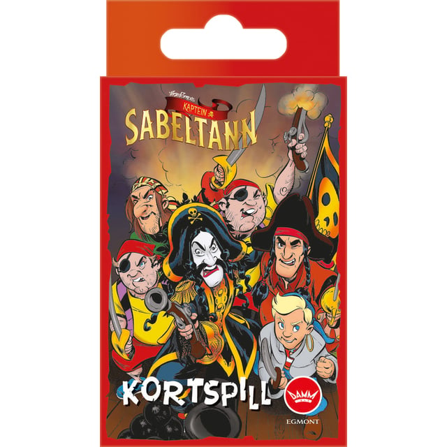 Kortspill Kaptein Sabeltann