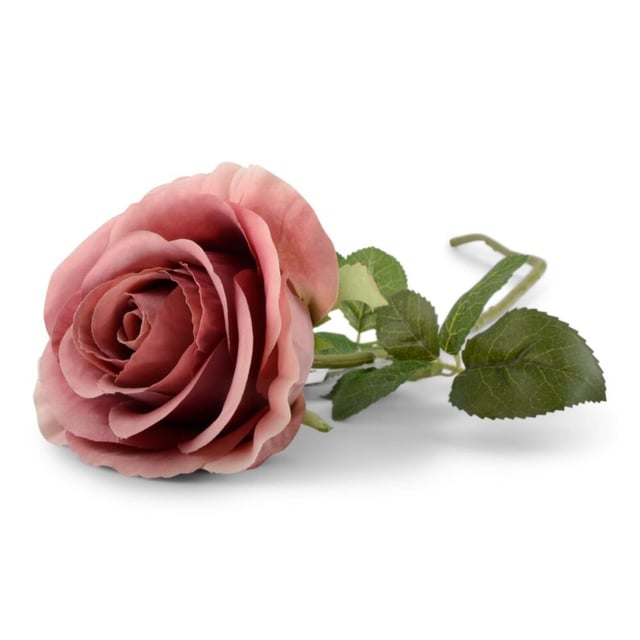 Kunstig blomst rose 57cm
