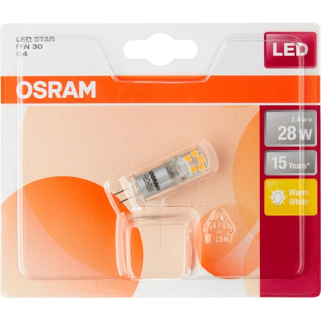 OSRAM LED PIN 30 2,4W G4