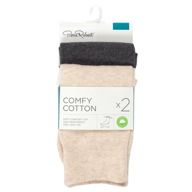 Pierre Robert Comfy socks 2pk