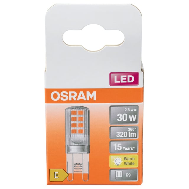 Osram LED PIN G9 pære