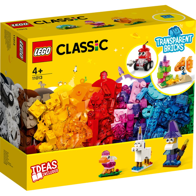 LEGO® Classic 11013 Kreativitet med gjennomsiktige klosser
