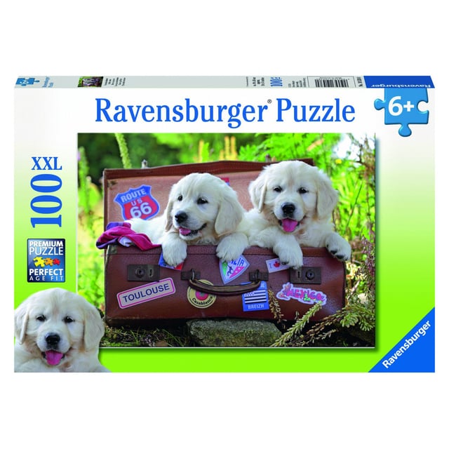 Ravensburger Puzzle Søte valper puslespill