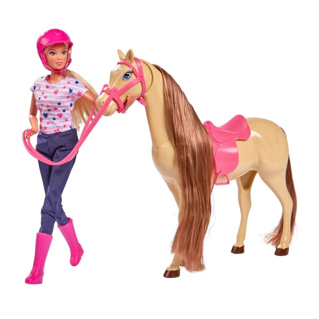 Steffi Riding Tour dukke med hest