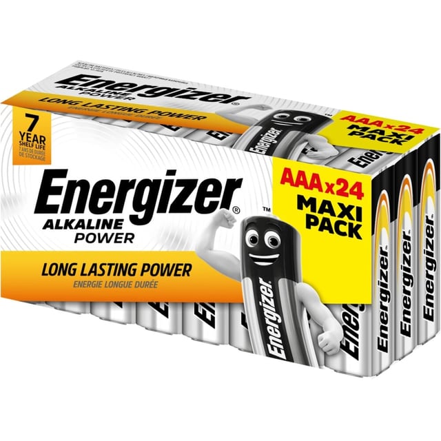 Energizer® AAA batterier 24 pk.