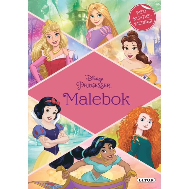 Disney Prinsesser malebok