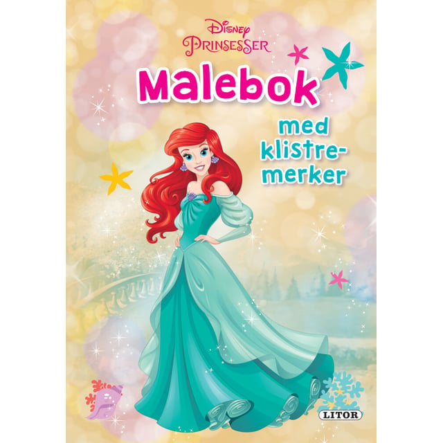 Disney Prinsesser Ariel malebok